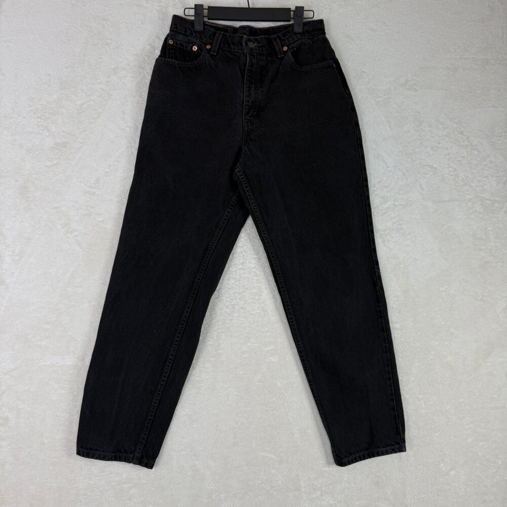Vintage Levi's Size 10 Regularβ 550 Relaxed Fit 100% Cotton Authentic Red Tab